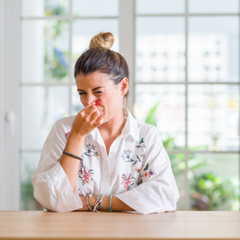 Smelly odour from plastic vacuum bags