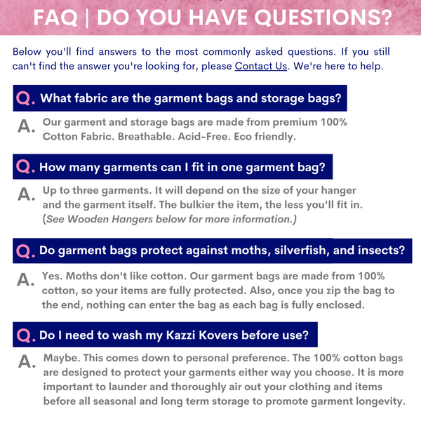 Kazzi Kovers | FAQs