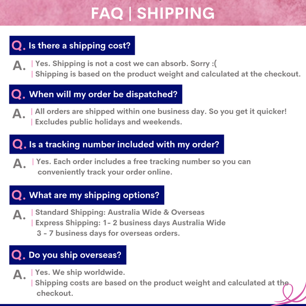 FAQ | Shipping