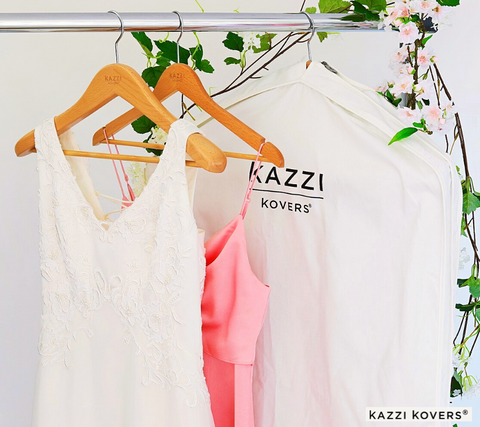 Storing Your Clothes in a Plastic Garment Bag? Don't! – Kazzi Kovers