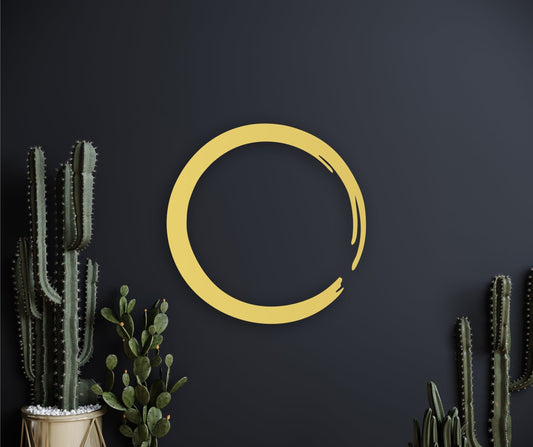 Enso Circle wall art, Zen symbol,Yoga decor, Spirutal decorations, Meditation