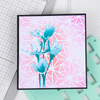 Sizzix Layered Stencils 4PK - Geo Flowers