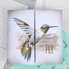 Sizzix Layered Stencils 4PK - Hummingbird