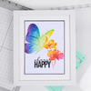 Sizzix Layered Stencils 4PK - Butterfly