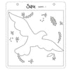 Sizzix Layered Stencils 4PK - Dove