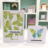 Sizzix Layered Clear Stamps 3PK - Decorated Butterfly