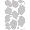 Sizzix Thinlits Die Set 11PK - Bird & Egg, Colorize by Tim Holtz
