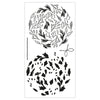 Layered Clear Stamps Set 4PK - Leafy Ornament