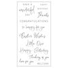 Sizzix Clear Stamps Set 13PK – Daily Sentiments by Lisa Jones