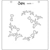 Sizzix Layered Stencils 4PK – Strawberry Wreath by Jennifer Ogborn