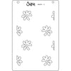 Sizzix A6 Layered Stencils 4PK – Lacey by Kath Breen