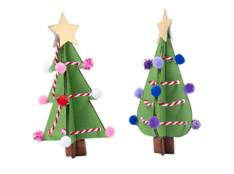 How to Make 3D Christmas Trees