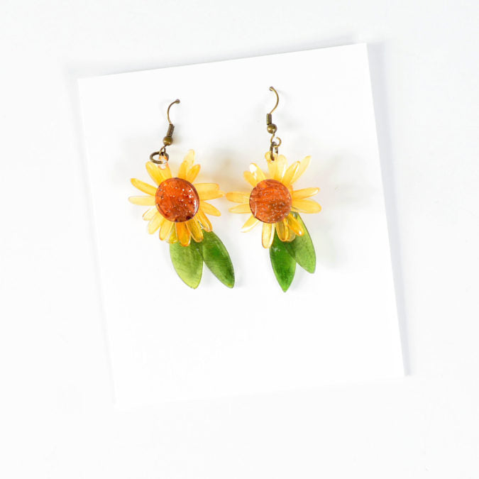 shrink plastic earrings