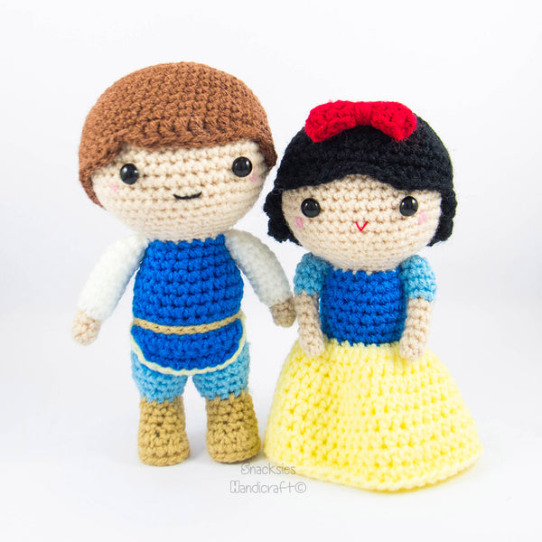 Snow White and Prince Amigurumi