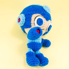 Megaman Amigurumi Side