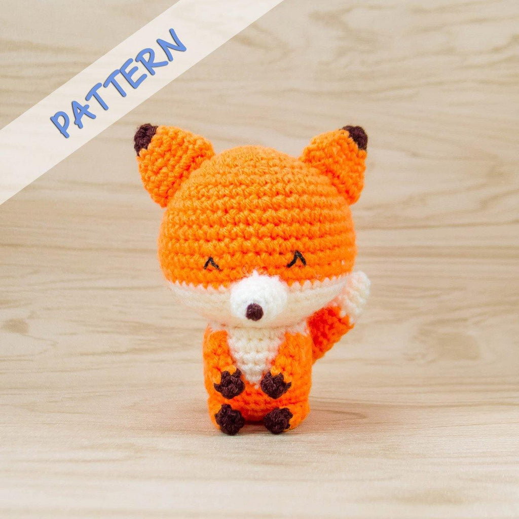 amigurumi crochet fox doll patterns