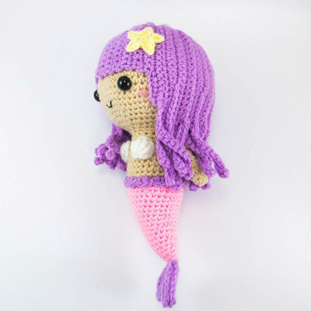 amigurumi mermaid doll