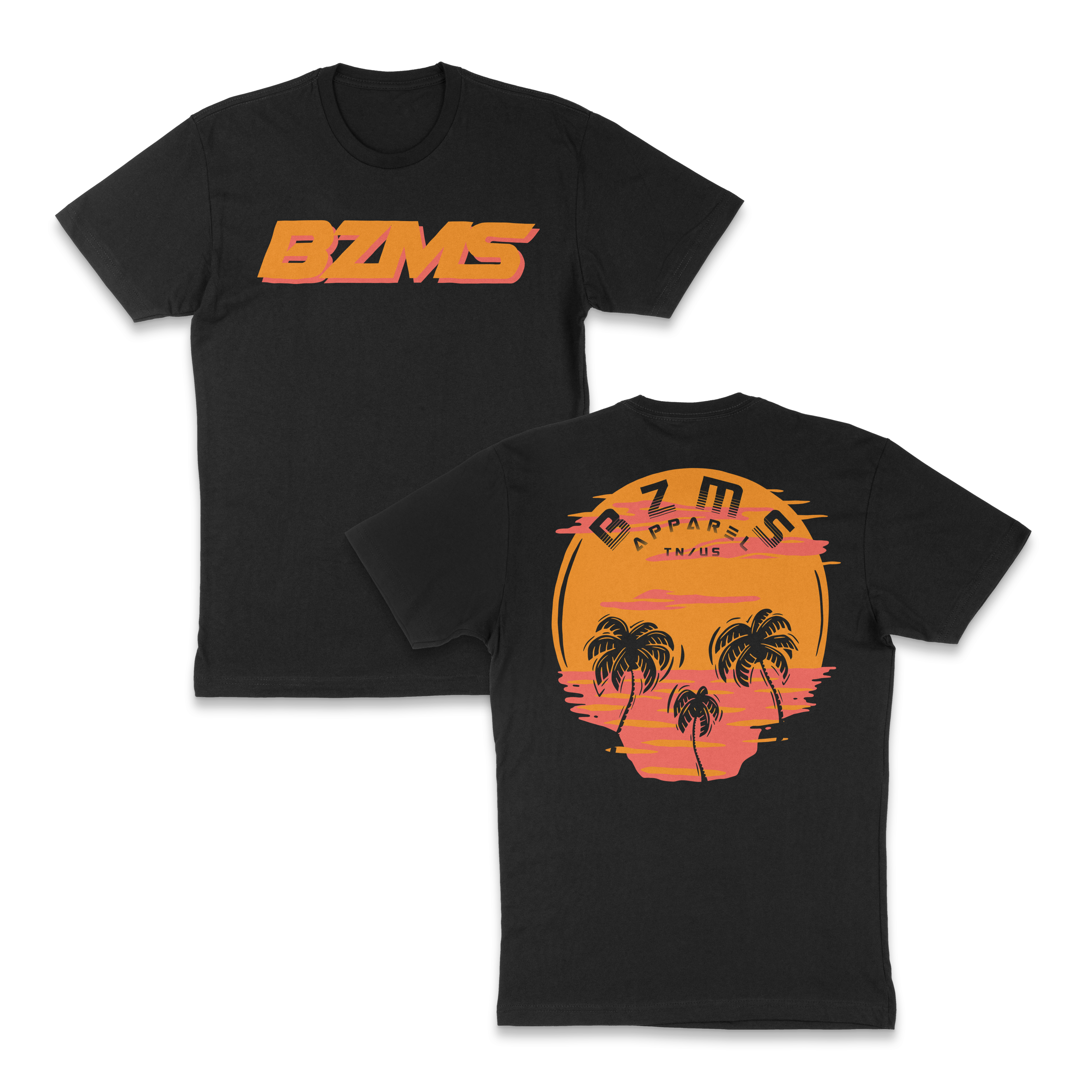 Sunset Skull Tee - BZ Motorsports product image