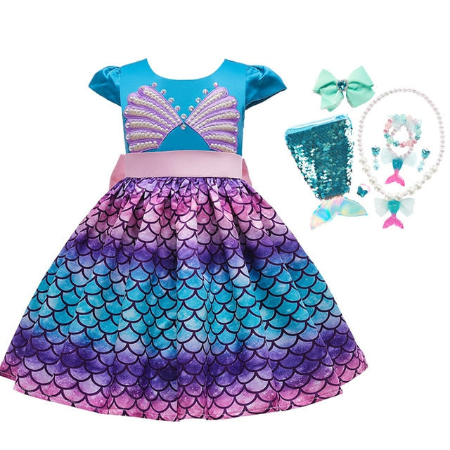 mermaid dress 4t