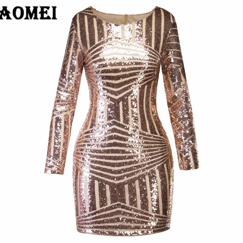 womens gold christmas dress