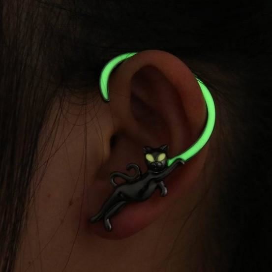 glow in the dark ear cuff