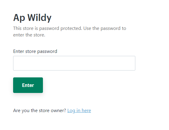 Wildy Shopify Theme