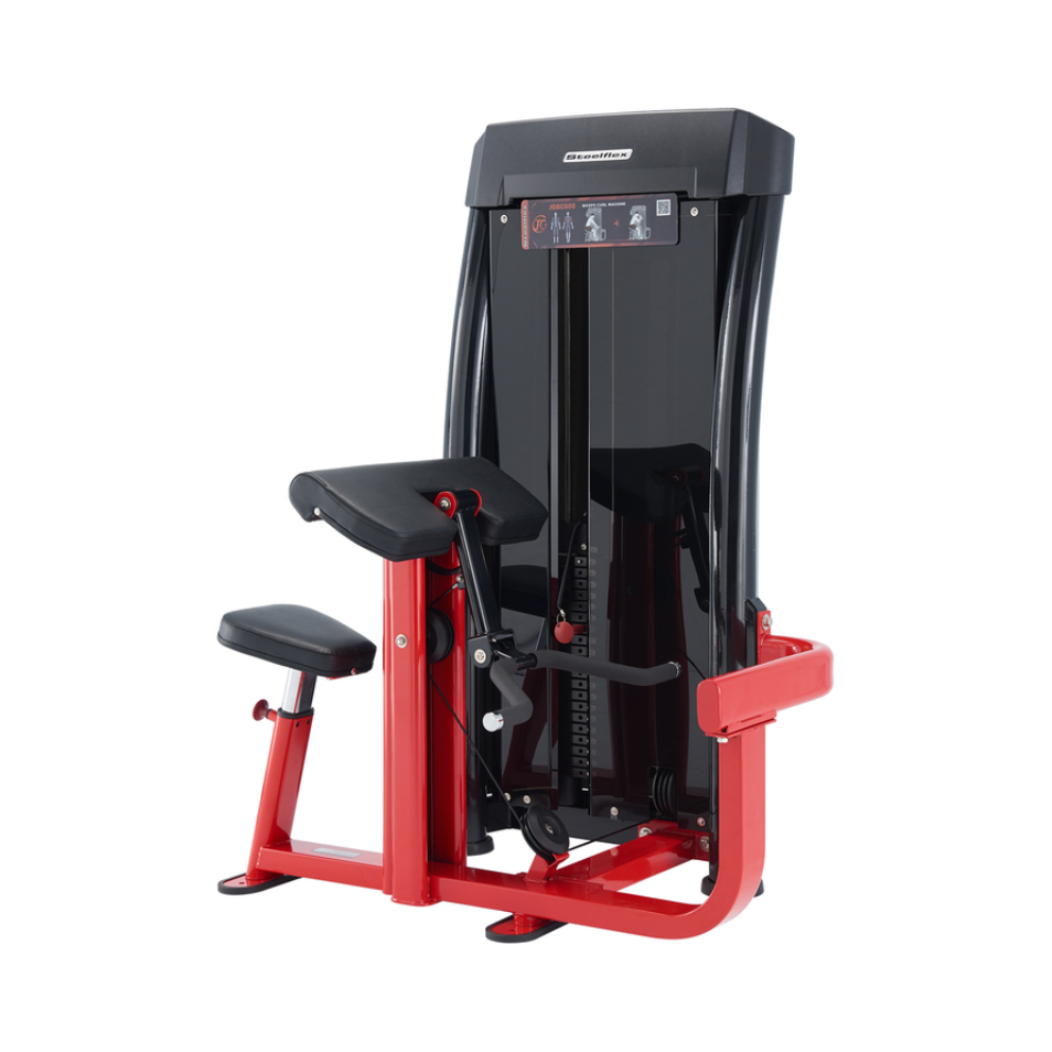 Steelflex JGBC600 Bicep Curl Pin-loaded Machine