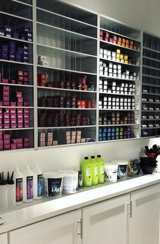 Salon Color Bars - Hair Color Storage & Organizers