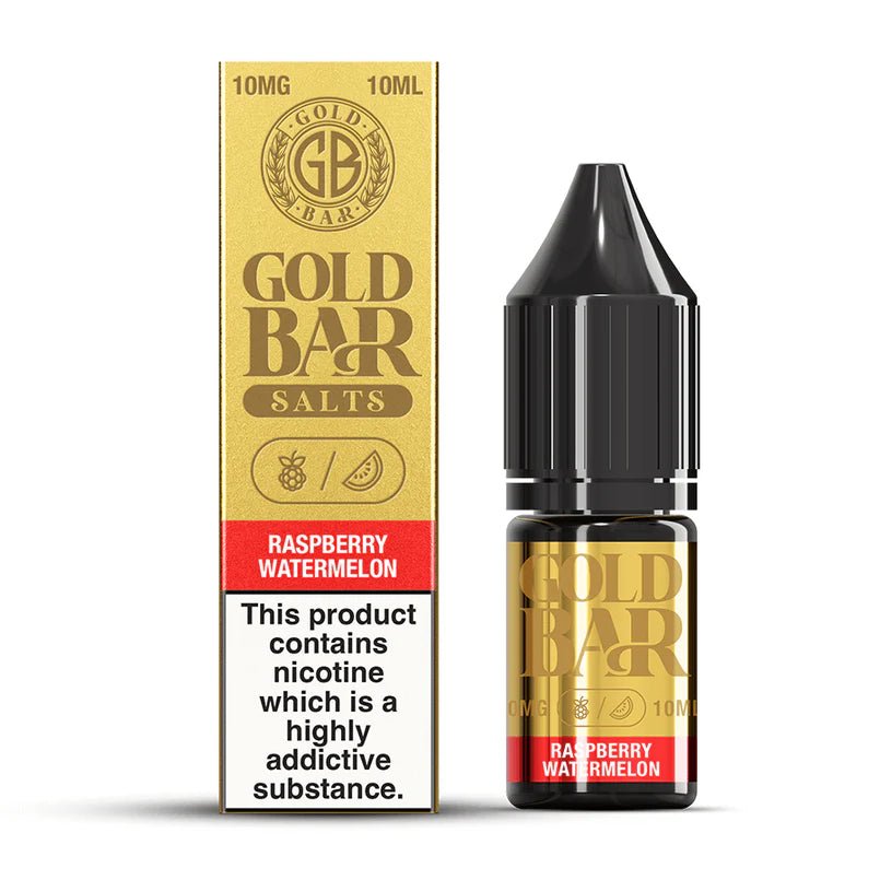 Gold Bar Nic Salts 10ml E-liquids (Box of 10) - Vape Wholesale Mcr