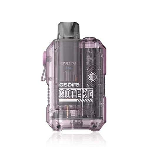 Aspire - Gotek X Pod Vape Kit-Translucent Lavender-vapeukwholesale