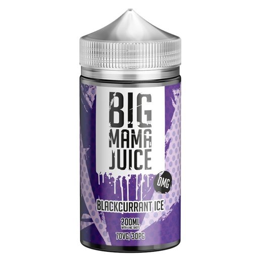 Big Mama Juice 200ml Shortfill-Blackcurrant Ice-vapeukwholesale