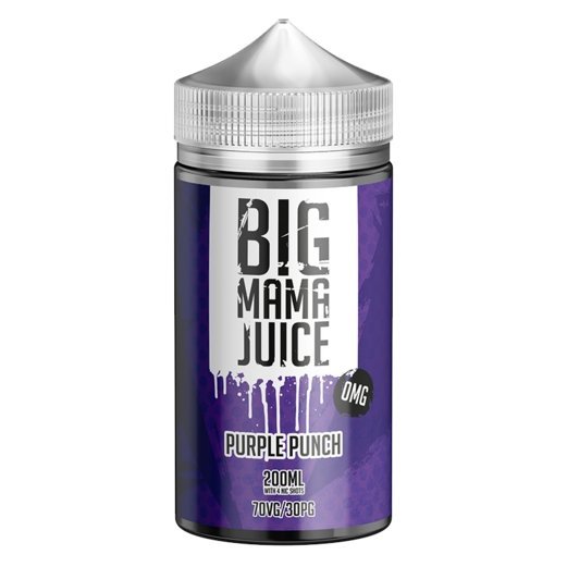 Big Mama Juice 200ml Shortfill-Purple Punch-vapeukwholesale