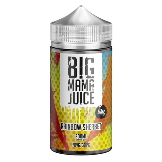Big Mama Juice 200ml Shortfill-Rainbow Sherbet-vapeukwholesale