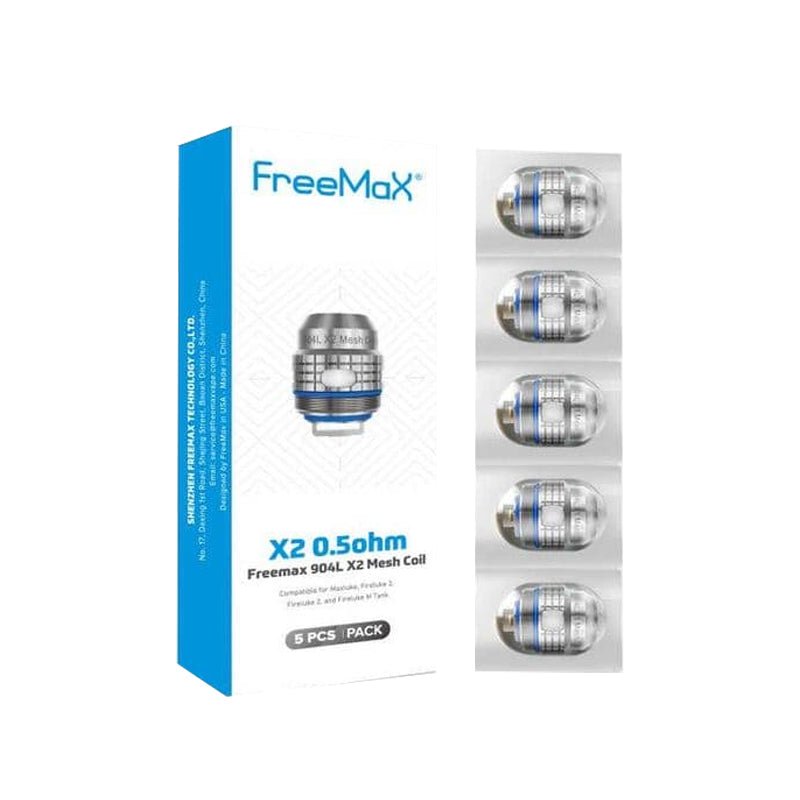 FREEMAX - FIRELUKE 3 COILS-5x X2 0.5ohm-vapeukwholesale