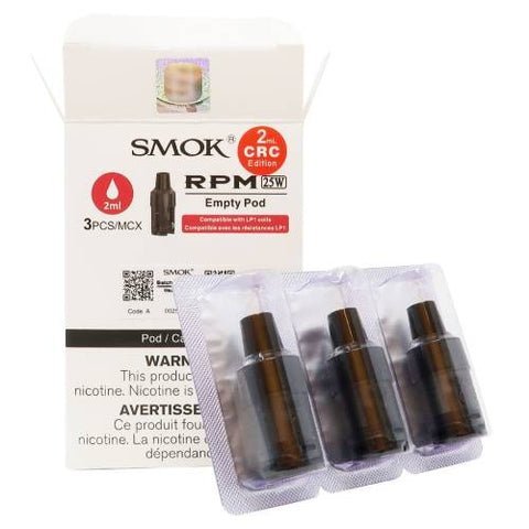 Smok RPM 25W Empty Pod – 2ML - Vape Wholesale Mcr