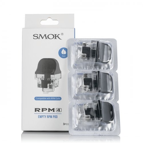Smok RPM 4 Empty RPM Pods 4.5ML-Pack of 3 - Vape Wholesale Mcr