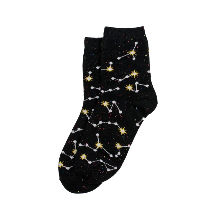 Bright Constellation Socks - Black – National Museums Scotland Shop