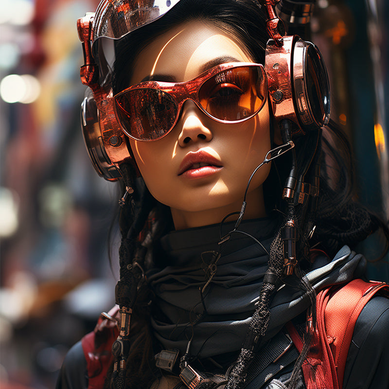 Embrace the chaos with cyberpunk girls: They're the glitch in the matrix