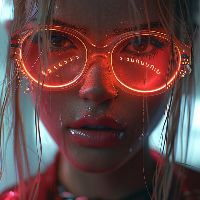 Cyberpunk girls: Pixels of power in a world of binary.