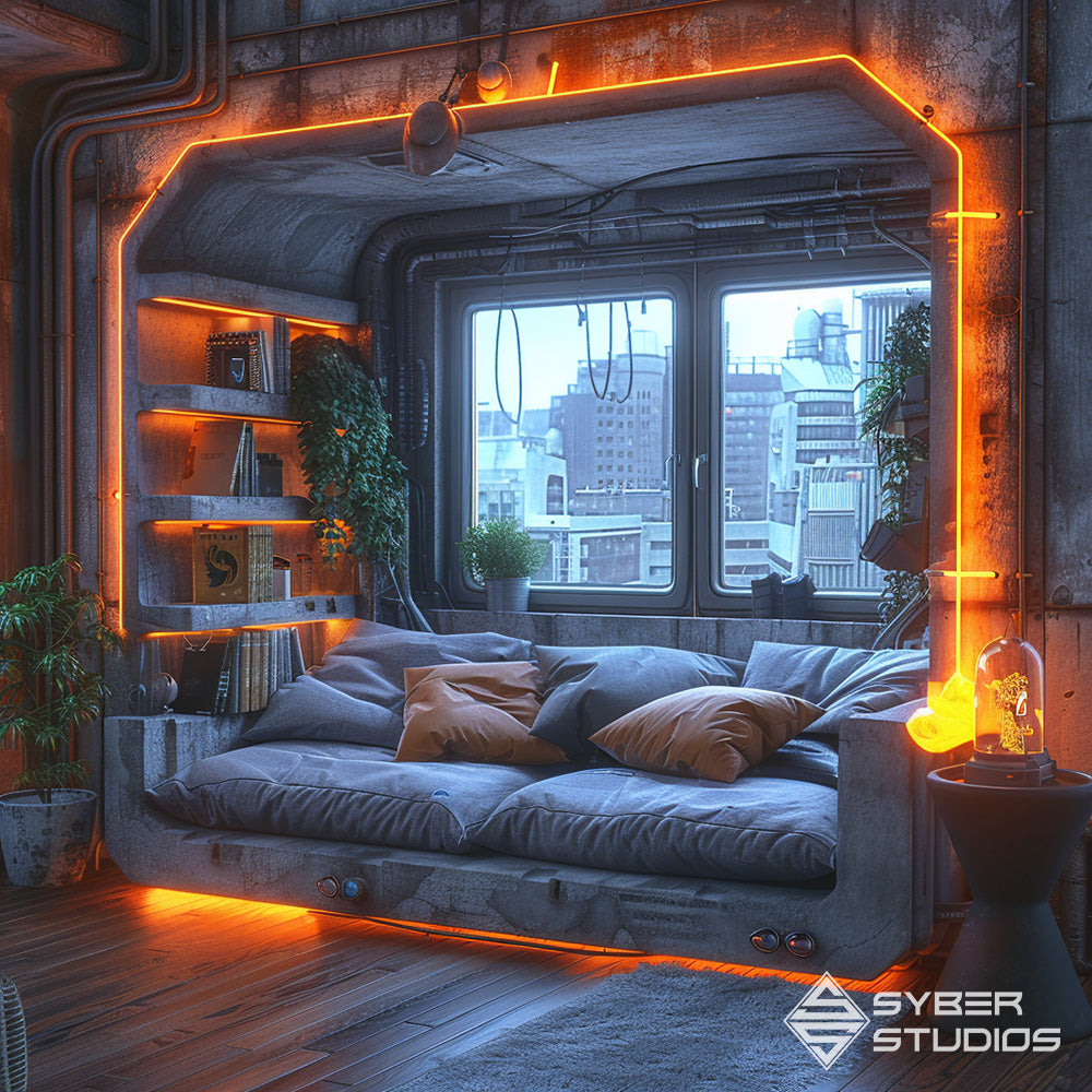 Where Dreams Merge with Circuitry: The Cyberpunk Room
