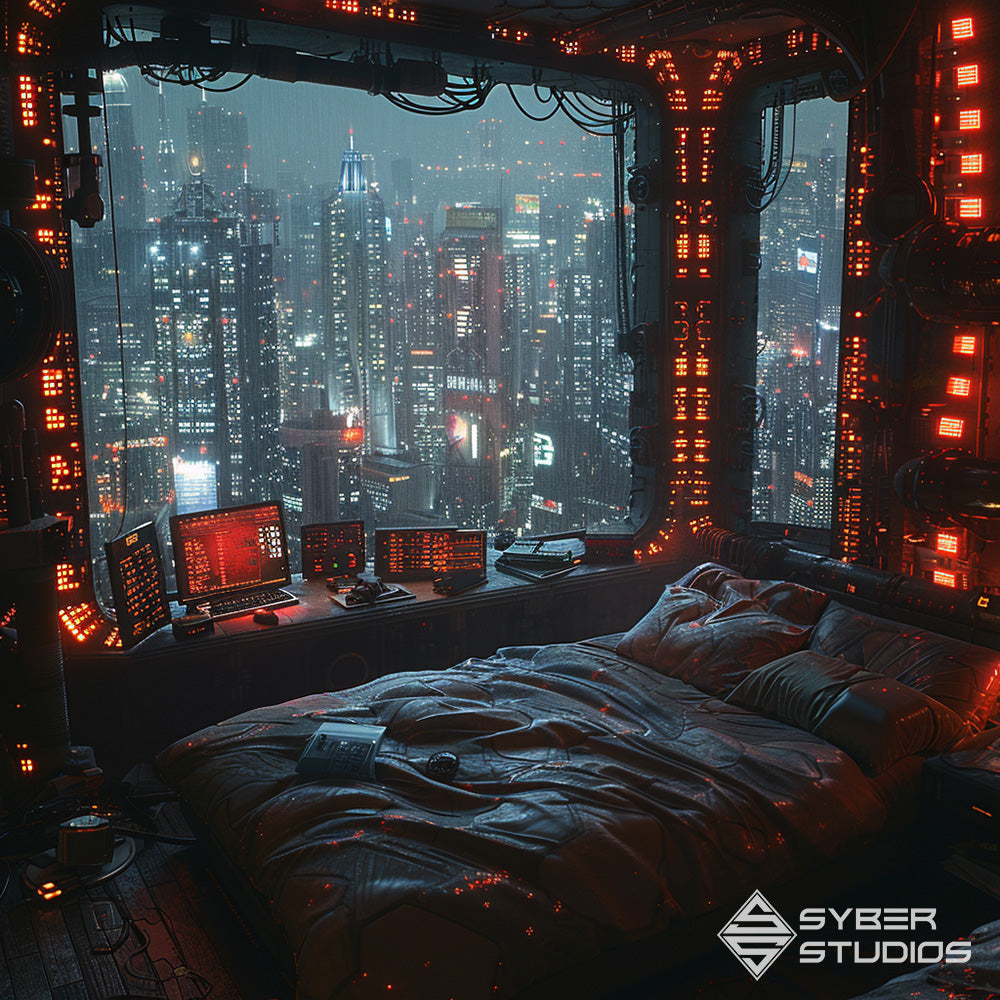 Evoke Tomorrow: Within the Cyberpunk Room's Realm