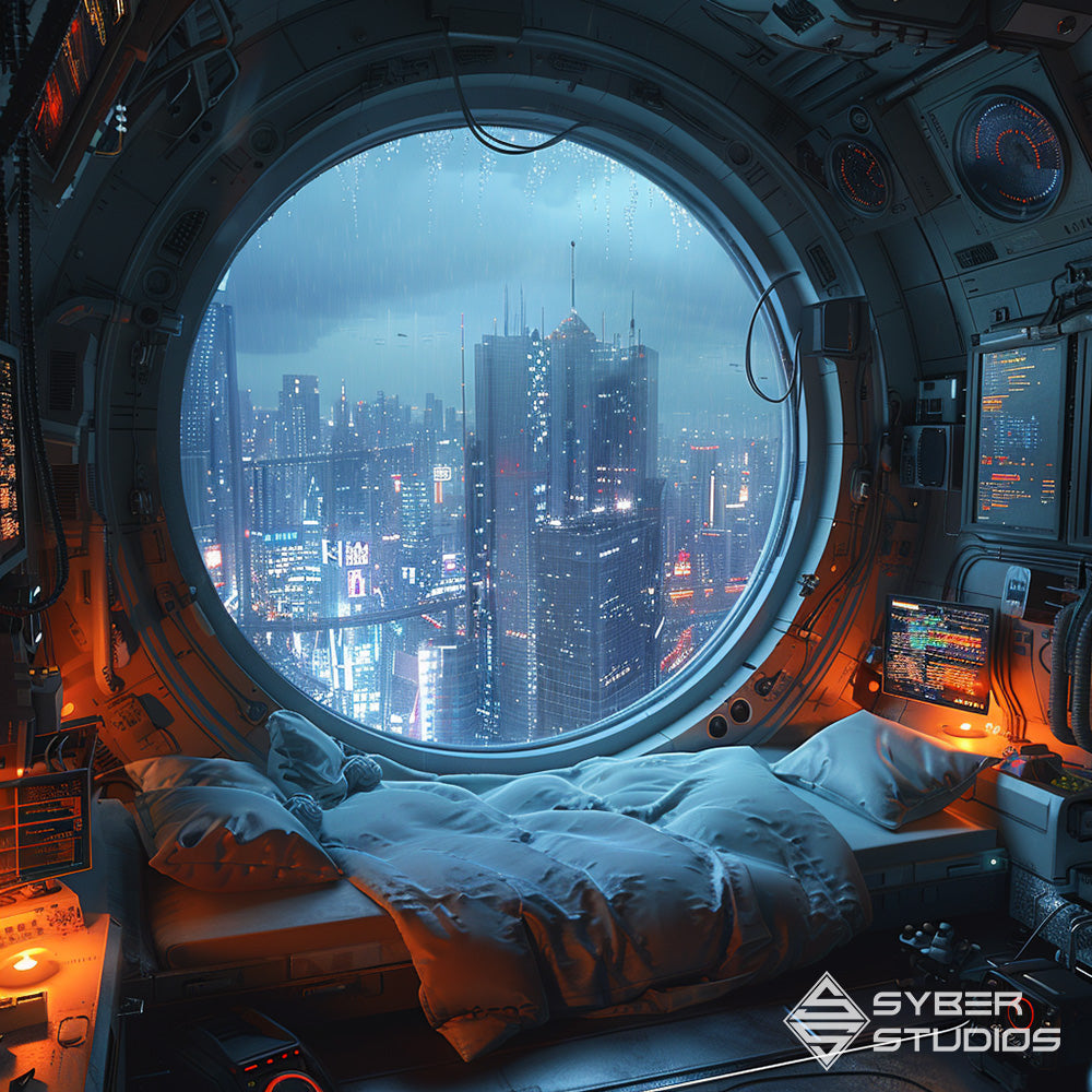 Journey Beyond: Explore the Cyberpunk Room's Digital Depths