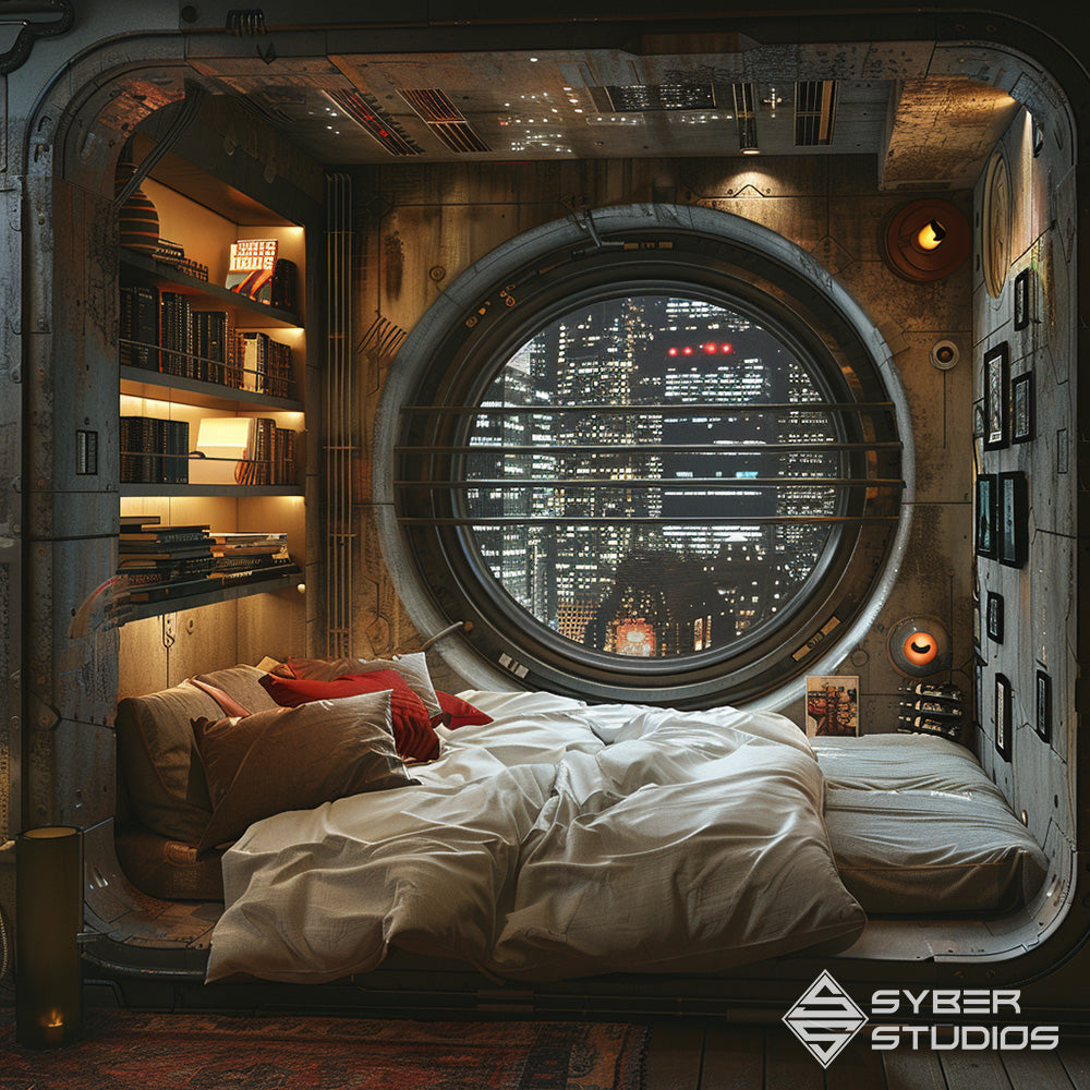 Wired Wonders: Step Into the Cyberpunk Room