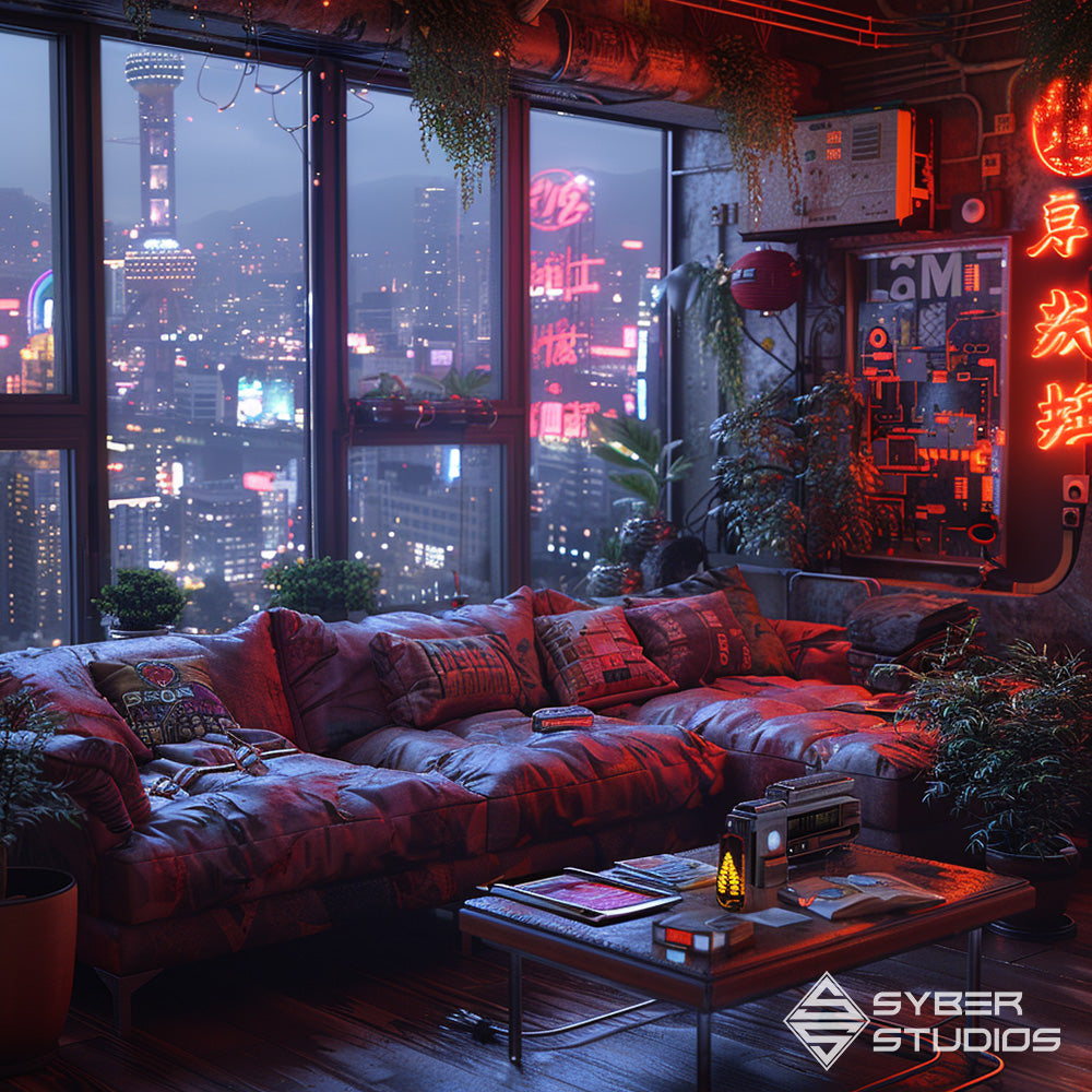 Decode the Enigma: Enter the Cyberpunk Room's Domain