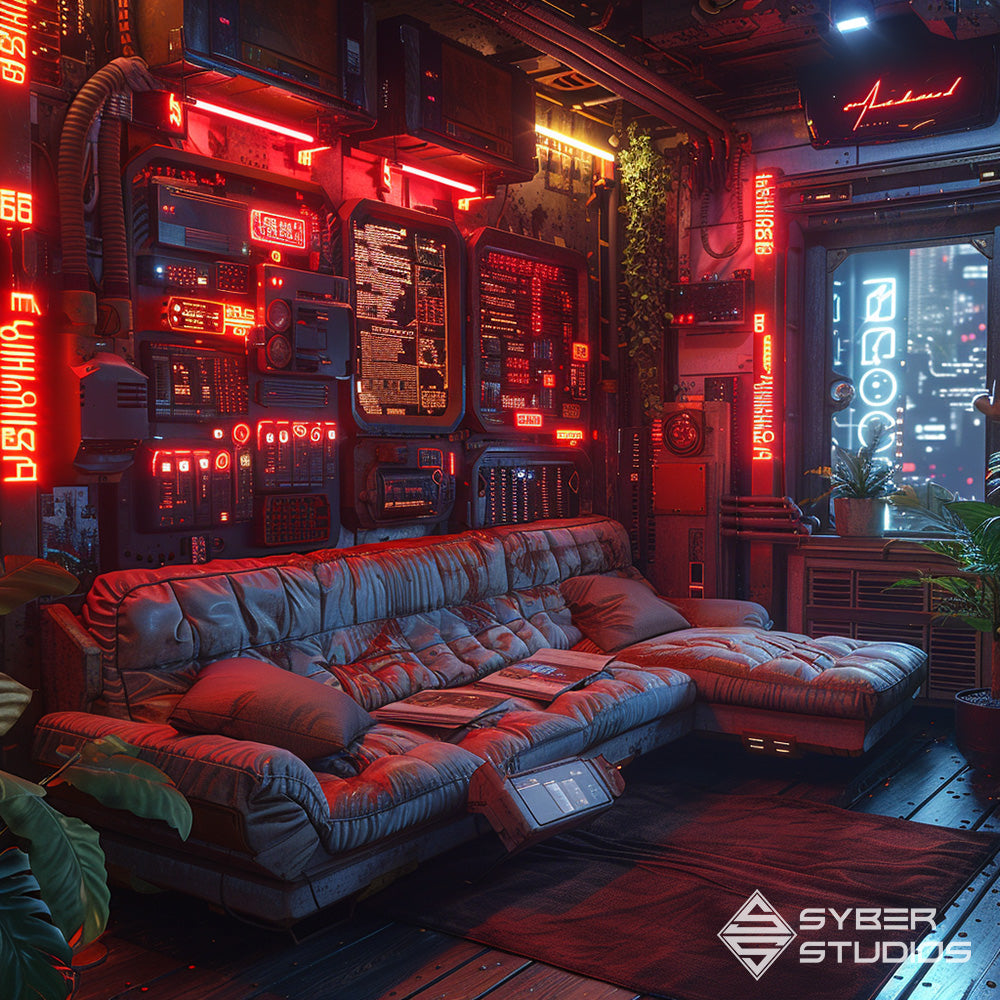 Uncover Urban Legends: Step into the Cyberpunk Room