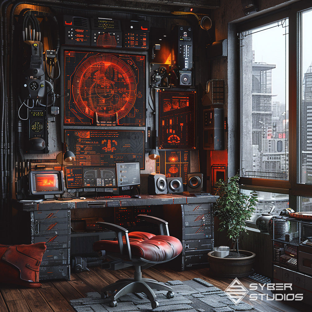 Interface with the Future: Inside the Cyberpunk Room