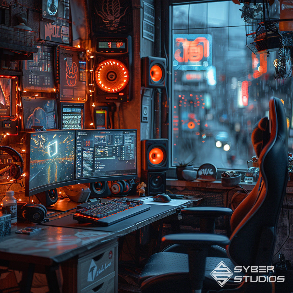In the Heart of Cyberpunk: Discover the Room of Tomorrow