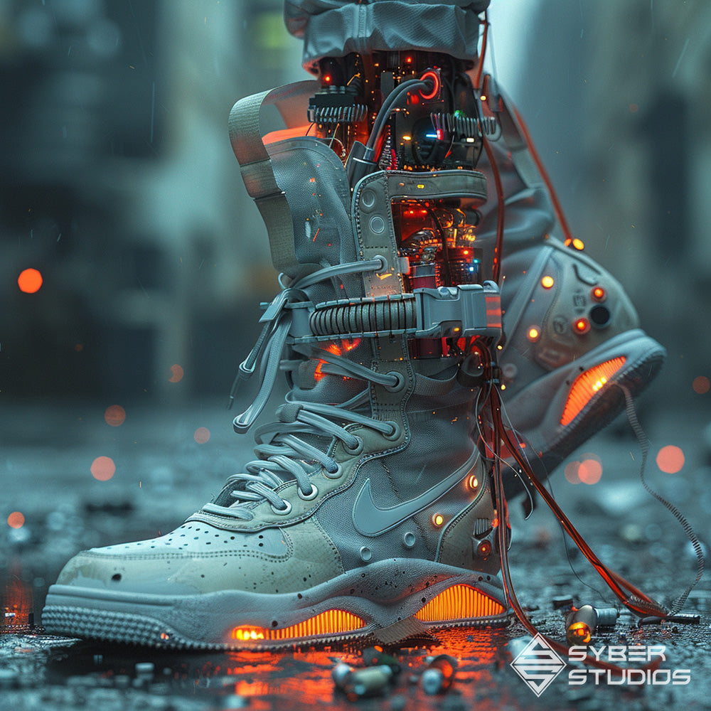 Dystopian Dreams: Nike's Cyberpunk Shoes Lead the Revolution
