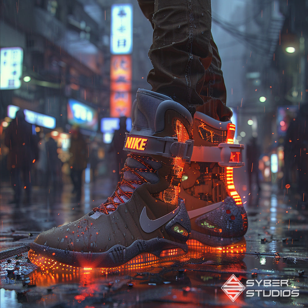 Unleash Your Inner Rebel with Nike's Cyberpunk inspired Shoe Collection