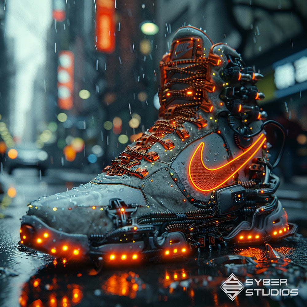 Fuel Your Urban Adventures with Nike's Cyberpunk Shoe